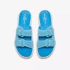 Sandales compensées Drift Faye bleu vif pour femme