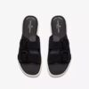 Sandales compensées Drift Faye noires pour femme