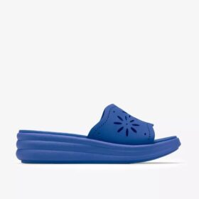 Sandales compensées Drift Floral Blue pour femme