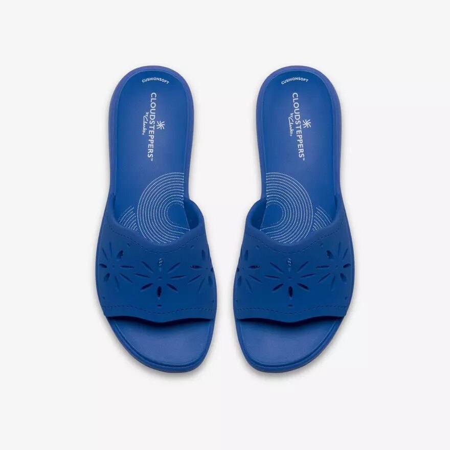Sandales compensées Drift Floral Blue pour femme Sandales compensées Drift Floral Blue pour femme