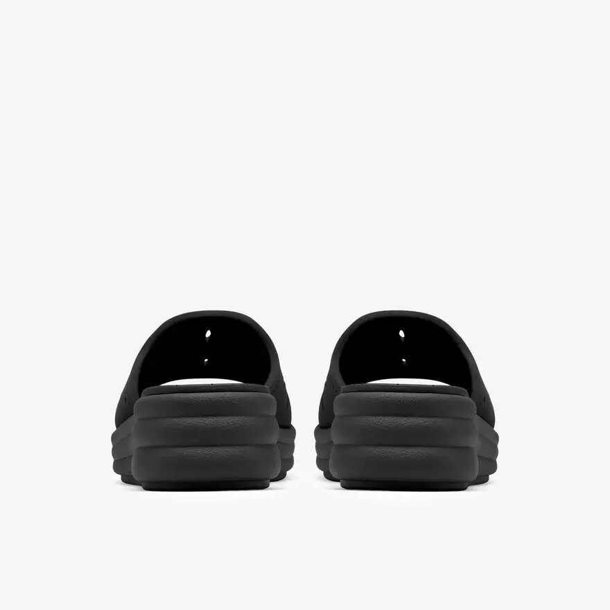 Sandales compensées Drift Floral noires pour femme Sandales compensées Drift Floral noires pour femme
