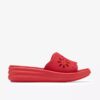 Sandales compensées Drift Floral rouge coquelicot pour femme Sandales compensées Drift Floral rouge coquelicot pour femme