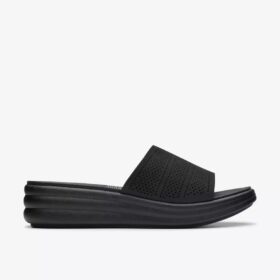 Sandales compensées Drift Twist Black Cloudsteppers™ pour femme
