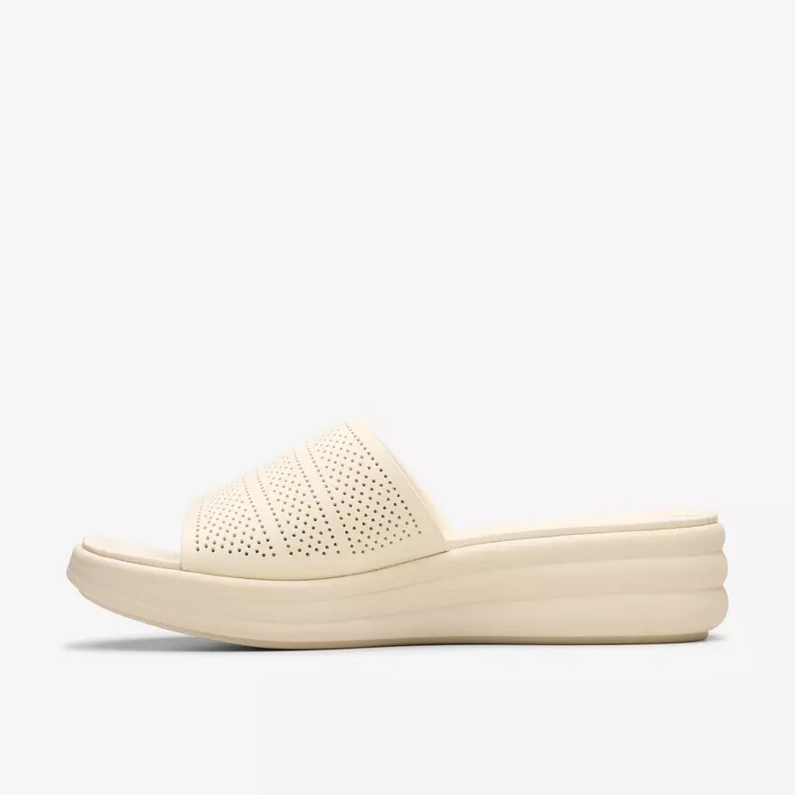 Sandales compensées Drift Twist Crème Cloudsteppers™ pour femme Sandales compensées Drift Twist Crème Cloudsteppers™ pour femme