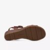 Sandales compensées Kacha Twist Rust pour femme Sandales compensées Kacha Twist Rust pour femme