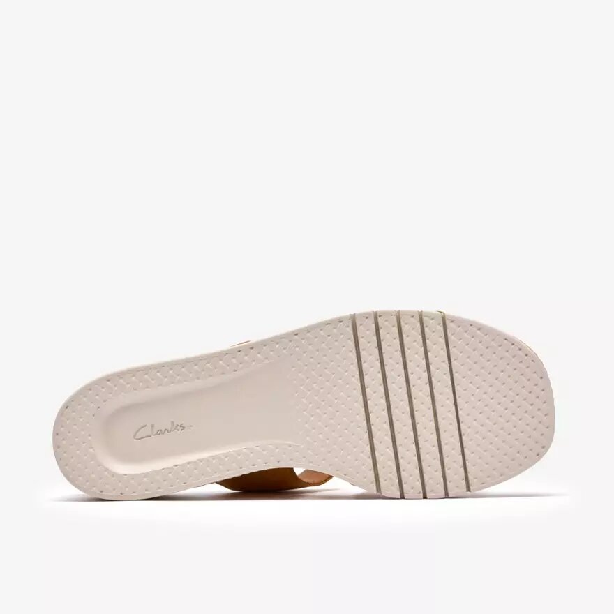 Sandales compensées Kidiki Cove en nubuck jaune pour femme Sandales compensées Kidiki Cove en nubuck jaune pour femme