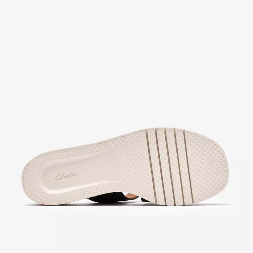 Sandales compensées Kidiki Cove en nubuck bleu marine pour femme Sandales compensées Kidiki Cove en nubuck bleu marine pour femme
