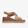 Sandales compensées Kidiki Sun Beige pour femme Sandales compensées Kidiki Sun Beige pour femme