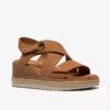 Sandales compensées Kidiki Sun en nubuck pour femme Sandales compensées Kidiki Sun en nubuck pour femme