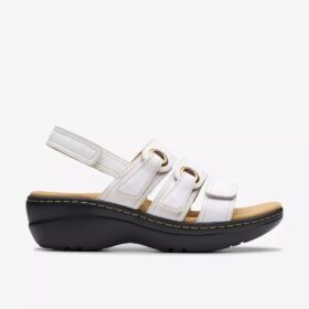 Sandales compensées Merliah2 Bali blanches pour femme