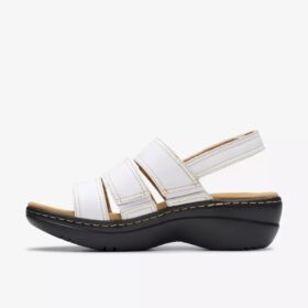 Sandales compensées Merliah2 Bali blanches pour femme