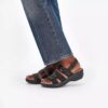 Sandales compensées Merliah2 Bali noires pour femme Sandales compensées Merliah2 Bali noires pour femme