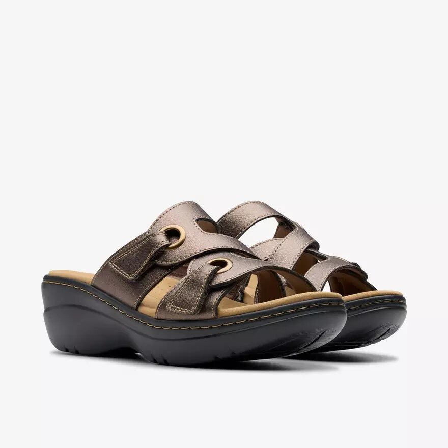 Sandales compensées Merliah2 Cove Bronze métallisé pour femme Sandales compensées Merliah2 Cove Bronze métallisé pour femme