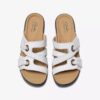 Sandales compensées Merliah2 Cove en cuir blanc pour femme Sandales compensées Merliah2 Cove en cuir blanc pour femme