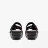 Sandales compensées Merliah2 Cove en cuir noir pour femme Sandales compensées Merliah2 Cove en cuir noir pour femme