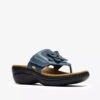 Sandales compensées Merliah2 Kyla bleu denim pour femme Sandales compensées Merliah2 Kyla bleu denim pour femme