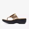 Sandales compensées Merliah2 Kyla dorées métallisées pour femme Sandales compensées Merliah2 Kyla dorées métallisées pour femme