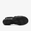 Sandales compensées Merliah2 Ruby en cuir noir pour femme Sandales compensées Merliah2 Ruby en cuir noir pour femme