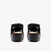 Sandales compensées Merliah2 Ruby en cuir noir pour femme Sandales compensées Merliah2 Ruby en cuir noir pour femme