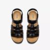 Sandales compensées Merliah2 Ruby en cuir noir pour femme Sandales compensées Merliah2 Ruby en cuir noir pour femme