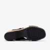 Sandales compensées Nerisa West en nubuck noir pour femme Sandales compensées Nerisa West en nubuck noir pour femme