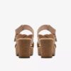 Sandales compensées Nerisa West en nubuck pour femme