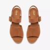 Sandales compensées Sabina Dream en daim beige pour femme Sandales compensées Sabina Dream en daim beige pour femme