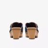 Sandales compensées Seannah Nora en denim foncé pour femme Sandales compensées Seannah Nora en denim foncé pour femme