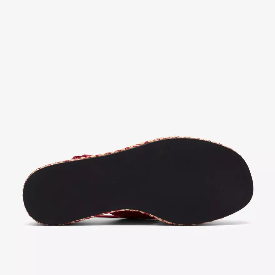 Sandales compensées Tessiah Cross2 roses pour femme Sandales compensées Tessiah Cross2 roses pour femme