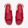 Sandales compensées Tessiah Cross2 roses pour femme Sandales compensées Tessiah Cross2 roses pour femme