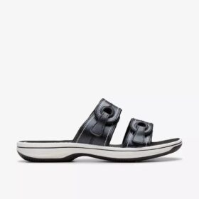 Sandales glissantes Cloudsteppers™ Breeze Maye noires pour femme