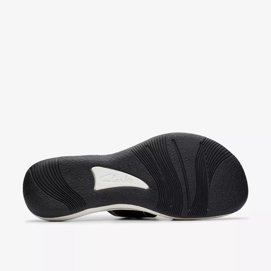 Sandales glissantes Cloudsteppers™ Breeze Maye noires pour femme Sandales glissantes Cloudsteppers™ Breeze Maye noires pour femme