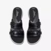 Sandales glissantes Cloudsteppers™ Breeze Maye noires pour femme Sandales glissantes Cloudsteppers™ Breeze Maye noires pour femme