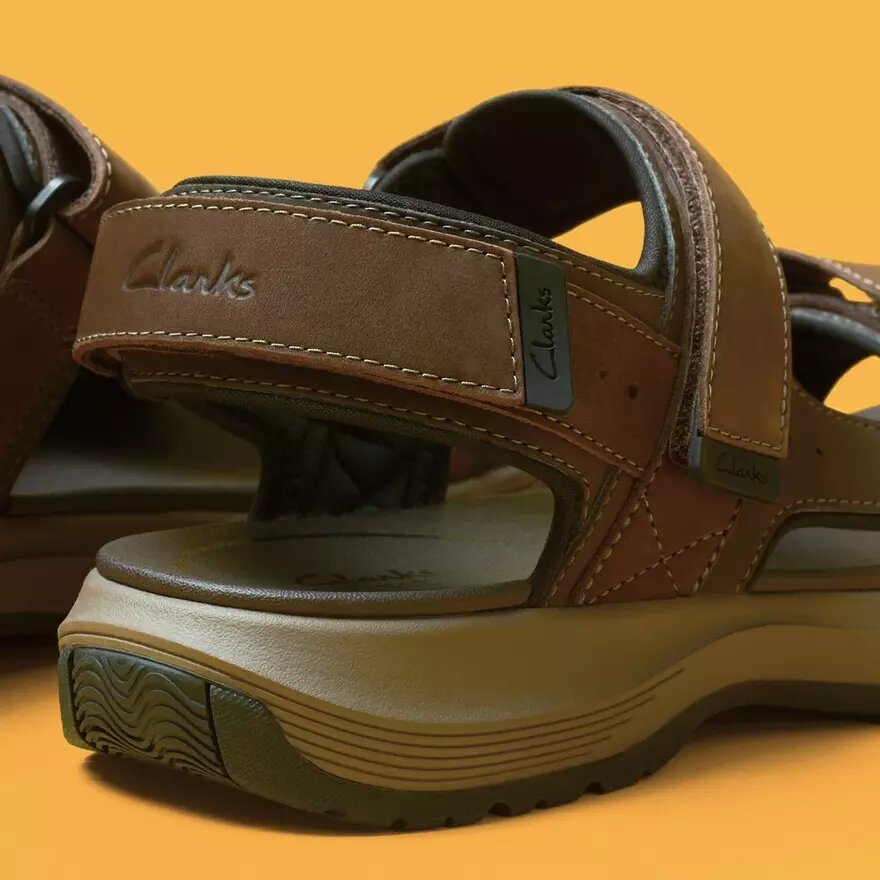 Sandales Guideview Trek en cuir ciré pour homme Sandales Guideview Trek en cuir ciré pour homme
