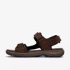 Sandales Guideview Trek en cuir ciré pour homme Sandales Guideview Trek en cuir ciré pour homme
