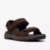Sandales Guideview Trek en cuir ciré pour homme Sandales Guideview Trek en cuir ciré pour homme