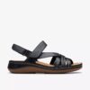 Sandales à lanières Cecily Strap noires pour femme Sandales à lanières Cecily Strap noires pour femme