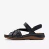Sandales à lanières Cecily Strap noires pour femme Sandales à lanières Cecily Strap noires pour femme