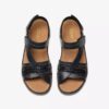 Sandales à lanières Cecily Strap noires pour femme Sandales à lanières Cecily Strap noires pour femme