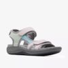 Sandales à lanières Mira Bay pour femme, gris/vert Sandales à lanières Mira Bay pour femme, gris/vert