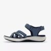 Sandales à lanières Mira Shore bleu marine pour femme