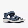 Sandales à lanières Mira Shore bleu marine pour femme