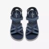 Sandales à lanières Mira Shore bleu marine pour femme
