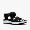 Sandales à lanières Mira Shore noires pour femme Sandales à lanières Mira Shore noires pour femme