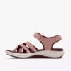 Sandales à lanières Mira Shore pour femme, couleur bordeaux