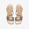 Sandales à lanières Serina35 pour femme, couleur or pâle
