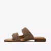 Sandales plates Ariany Bay à imprimé animalier pour femme Sandales plates Ariany Bay à imprimé animalier pour femme