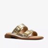 Sandales plates Ariany Bay Soft Gold pour femme Sandales plates Ariany Bay Soft Gold pour femme