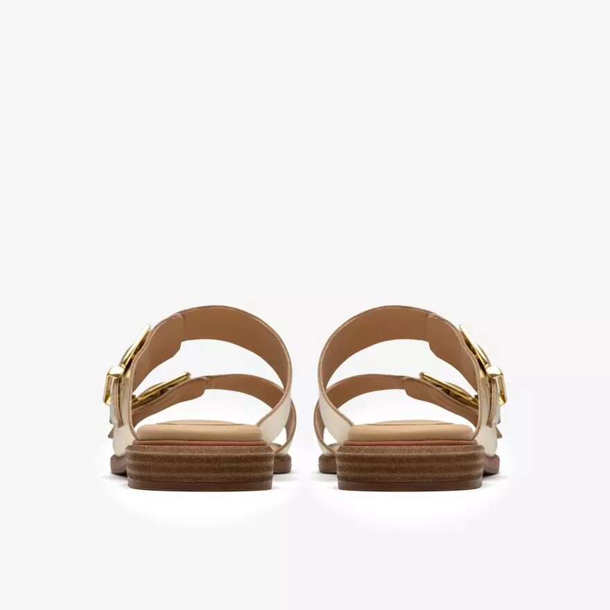 Sandales plates Ariany Bay Soft Gold pour femme Sandales plates Ariany Bay Soft Gold pour femme