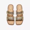 Sandales plates Ariany Bay Soft Gold pour femme Sandales plates Ariany Bay Soft Gold pour femme